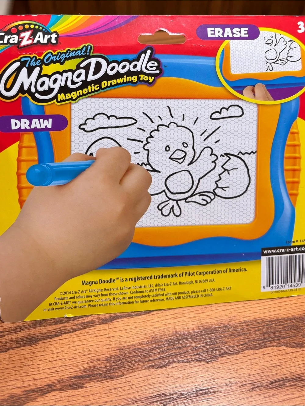 Cra-Z-Art Magna Doodle Mini Doodler Magnetic Drawing Toy NEW Car Travel Toy